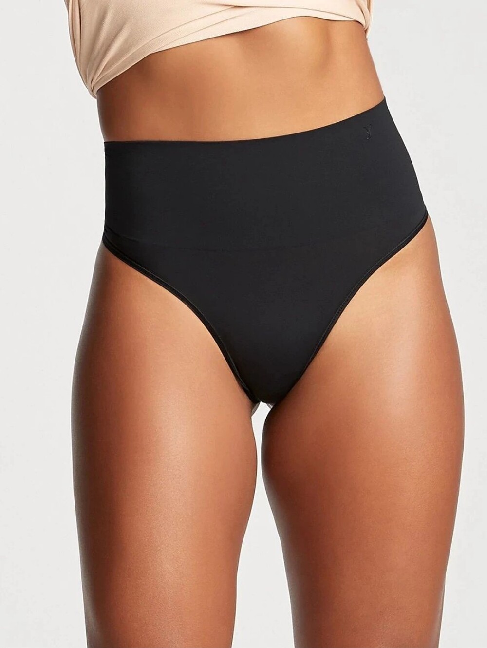 Soma | NWT Black Ultralight Seamless Smoothing Thong Size XXL